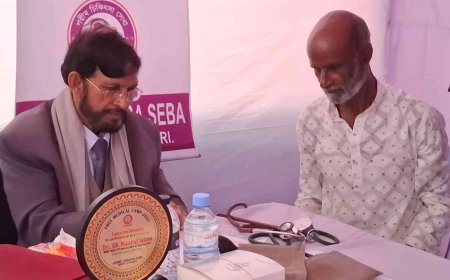 সৈয়দপুরে সহস্রাধিক গরীব রোগী পেলেন বিনামূল্যে চিকিৎসা সেবা