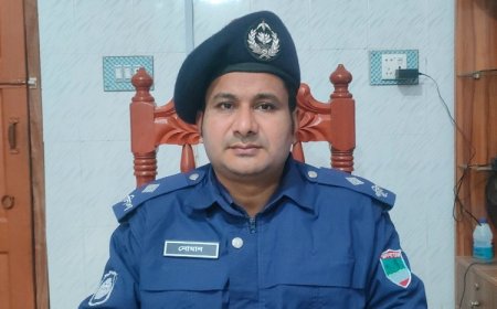 সাতক্ষীরার আশাশুনি থানায় নতুন ওসি নোমান এর যোগদান