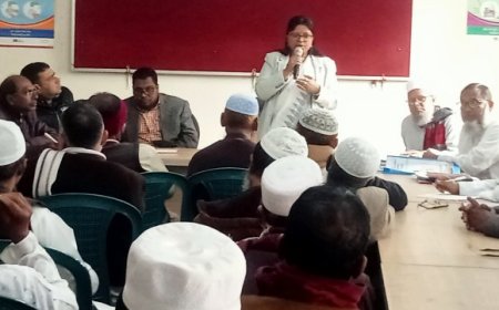 আশাশুনিতে দাখিল পরীক্ষা কেন্দ্র কমিটি গঠনকল্পে সভা