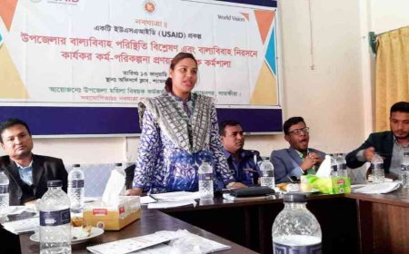 শ্যামনগরে বাল্যবিবাহ নিরসনে বিশেষ কর্মশালা