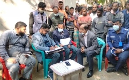 আশাশুনির গোদাড়ায় কলেজ ছাত্র মুস্তাকিমের লাশ উত্তোলন