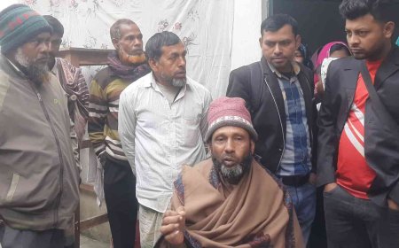 নাটোরে প্রত্যন্ত গ্রামে কৃষকের বাড়িতে ডাকাতি