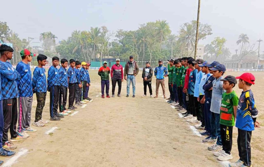 কালিগঞ্জের নলতায় টি-২০ ক্রিকেটে ঘুশুড়ী ক্রিকেট একাডেমির জয়