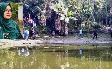 বাগেরহাটে পুকুর থেকে গলায় রশি ও শরীরে ইট বাঁধা নারীর মরদেহ উদ্ধার