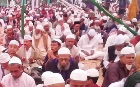 কালিগঞ্জের নলতায় আখেরী মোনাজাতের মধ্য দিয়ে শেষ হলো তিন দিনব্যাপী ওরছ শরীফ