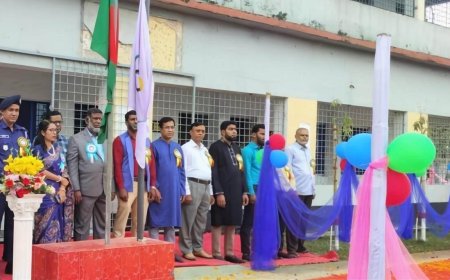 সরকারি কালিগঞ্জ পাইলট মডেল মাধ্যমিক বিদ্যলয়ে ক্রীড়া প্রতিযোগিতা ও পিঠা উৎসব