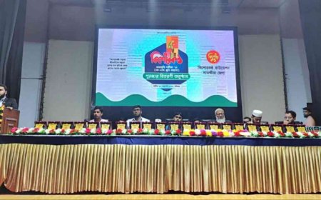 সাতক্ষীরায় কিশোরকন্ঠ মেধাবৃত্তি পুরস্কার বিতরণ 