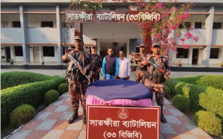 সাতক্ষীরা সীমান্ত এলাকায় দুই ভারতীয় নাগরিকসহ আটক ৪