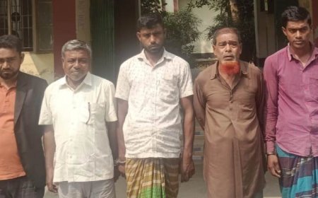 আশাশুনিতে পুলিশের বিশেষ অভিযানে গ্রেফতার ৫