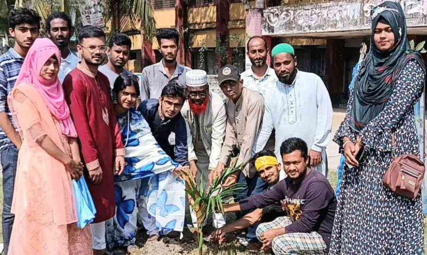 রামপালে সুন্দরবন দিবসে বক্তারা "বাঁচাই সুন্দরবন, বন্ধ করি প্লাষ্টিক দুষণ"