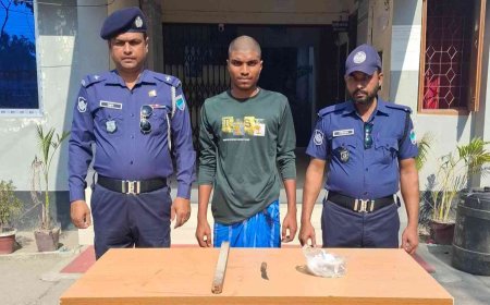 কালিগঞ্জে যুবককে হত্যাচেষ্টায় ব্যবহৃত ছুরি উদ্ধার