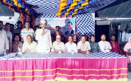 কালিগঞ্জের বিষ্ণুপুরে তারেক রহমানের ৩১ দফা বাস্তবায়নের লক্ষ্যে কর্মী সমাবেশ