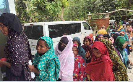 কালিগঞ্জে সাত শতাধিক রোগীকে বিনামূল্যে চক্ষু চিকিৎসাসেবা প্রদান