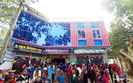 কালিগঞ্জের কৃষ্ণনগরে বন্ধন হাসপাতাল কর্তৃপক্ষের অবহেলায় নবজাতকের মৃত্যুর অভিযোগ