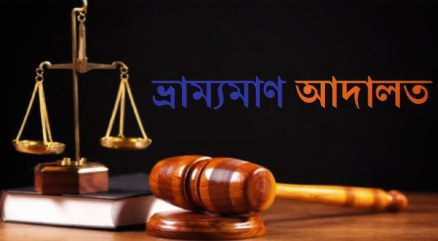 কালিগঞ্জে অবৈধভাবে স্থাপনা নির্মাণের অভিযোগে ব্যবসায়ীর জেল-জরিমানা