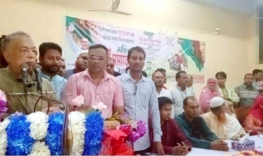 কালিগঞ্জে ব্যাপক উৎসাহ উদ্দীপনার মধ্য দিয়ে অনুষ্ঠিত হলো বিএনপির মহিলা কর্মী সমাবেশ