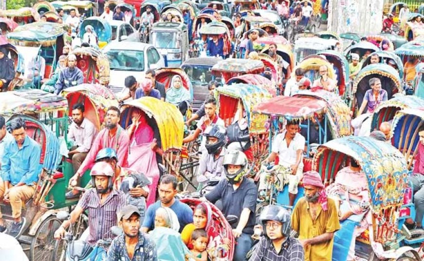 সড়কের মহামারি ব্যাটারি রিকশা
