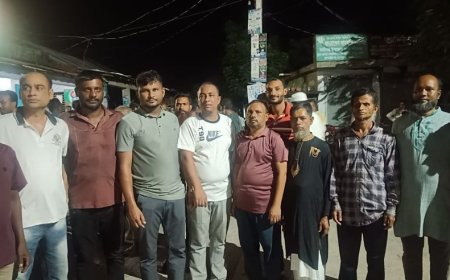 সাতক্ষীরা-৩ ও ৪ সংসদীয় আসনের সীমানা পুনর্নির্ধারণ হওয়ায় কালিগঞ্জে ছাত্রদলের আনন্দমিছিল