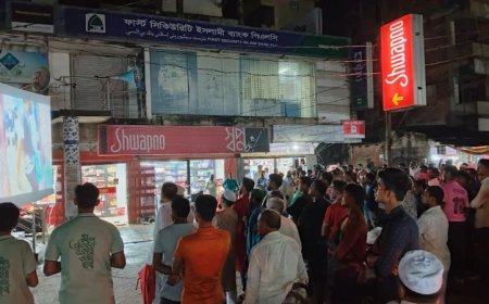 কালিগঞ্জের নলতায় জুলাই আন্দোলনের প্রামাণ্যচিত্র প্রদর্শনী