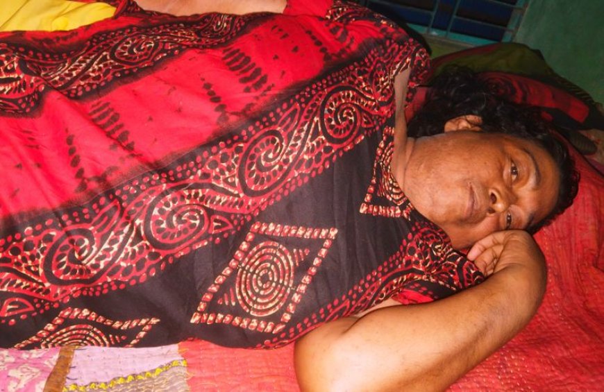 কালিগঞ্জে অসুস্থ তৃতীয় লিঙ্গের পিংকির মানবেতর জীবন