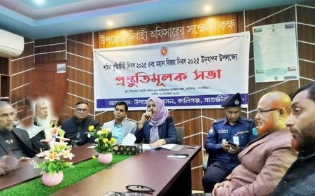 কালিগঞ্জে শহিদ বুদ্ধিজীবী দিবস ও মহান বিজয় দিবস উদযাপনে প্রস্তুতি সভা