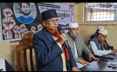 শ্যামনগরে ওসমান হাদির মাগফিরাত কামনায় জামায়াতের দোয়া