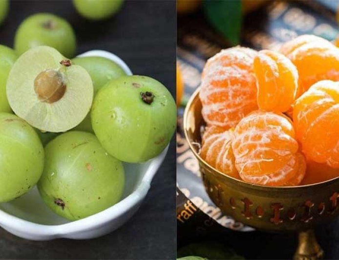 শীতে ত্বক ভালো রাখতে খান কমলা-আমলকী