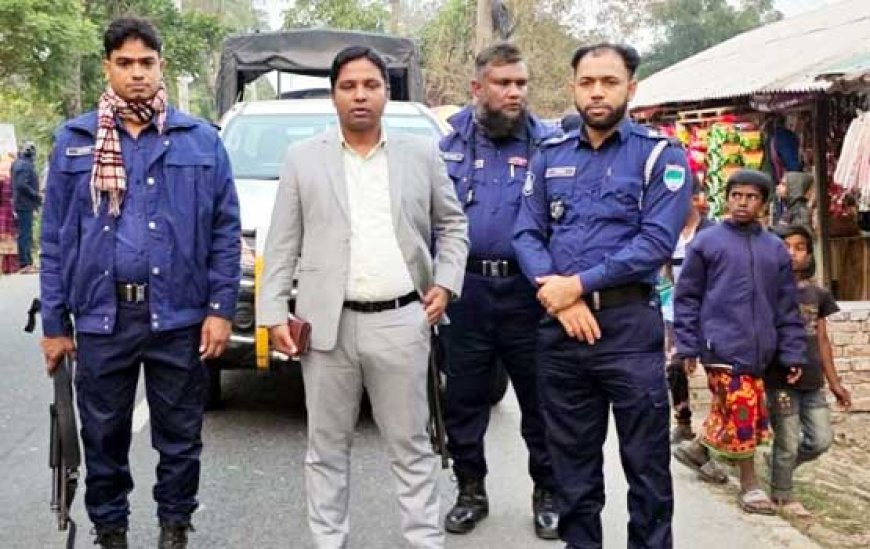 সাতক্ষীরার আশাশুনিতে নির্বাচনী পরিবেশ পর্যবেক্ষণ করলেন এসিল্যাণ্ড