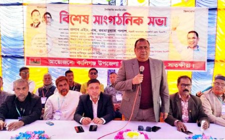 সাতক্ষীরার কালিগঞ্জে বিএনপির বিশেষ সাংগঠনিক সভা