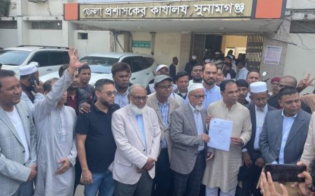 সুনামগঞ্জ-৩ (জগন্নাথপুর-শান্তিগঞ্জ) আসনে ধানেৱ শীষ প্রতীক পেলেন কয়ছৱ এম আহমদ