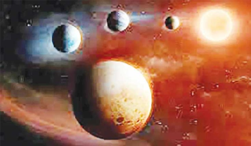 মহাকাশ: উল্টোভাবে সাজানো রহস্যময় গ্রহমণ্ডলী