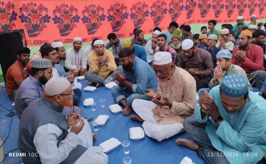 কালিগঞ্জে ছাত্রদলের উদ্যোগে ইফতার মাহফিল