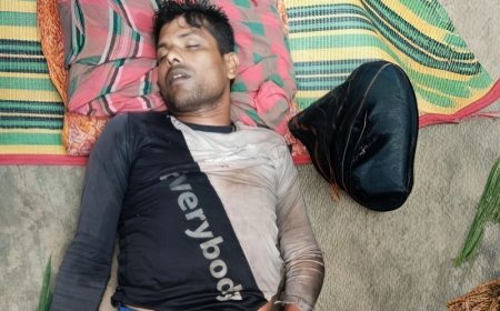 কালিগঞ্জে গাছ থেকে পড়ে যুবকের মৃত্য