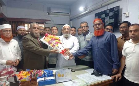 সৈয়দপুরে লায়ন্স স্কুল এন্ড কলেজে নতুন অধ্যক্ষের যোগদান