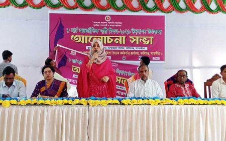 সাতক্ষীরার কালিগঞ্জে বর্ণাঢ্য আয়োজনে আন্তর্জাতিক নারী দিবস উদযাপন