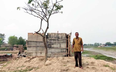 পাইকগাছায় আদালতের নির্দেশনা উপেক্ষা করে ঘরবাড়ি নির্মাণের চেষ্টা 