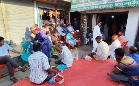 দেবহাটার বড়শান্তায় জামায়াতে ইসলামীর ব্যতিক্রমী উদ্যোগ