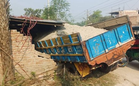 নাটোরের লালপুরে ট্রাক-ইজিবাইক সংঘর্ষে নিহত ৩, আহত ৪
