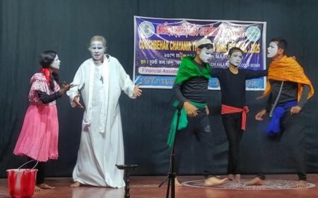 অনুষ্ঠিত হলো কোচবিহার ছায়ানীড় নাটক ও মূকাভিনয় উৎসব