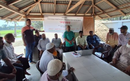 দেবহাটাকে শিশুশ্রম মুক্ত করতে অবহিতকরণ সভা 