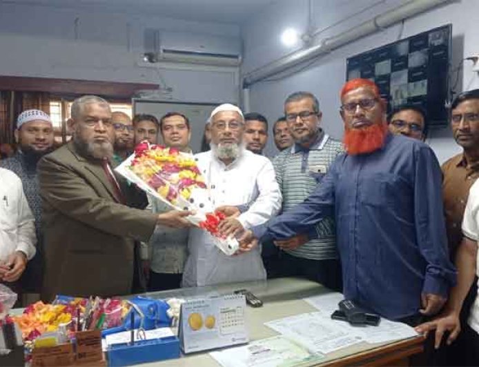 সৈয়দপুরে লায়ন্স স্কুল এন্ড কলেজে নতুন অধ্যক্ষের যোগদান