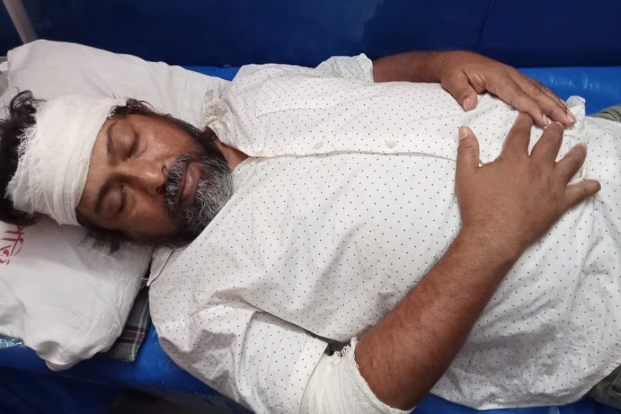 শ্যামনগরে যুবদল নেতার নেতৃত্বে প্রেসক্লাবে ঢুকে সভাপতির উপর হামলা