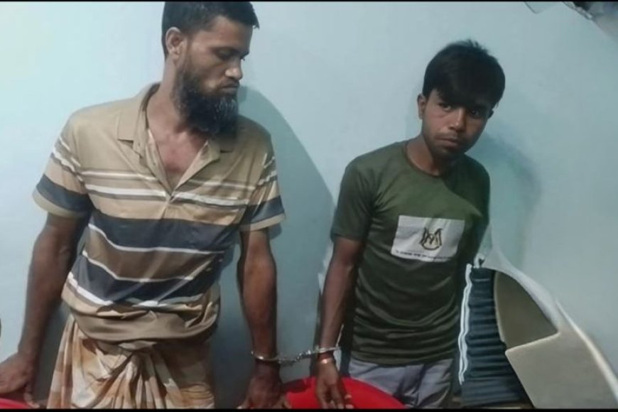 আশাশুনির বেউলায় গাঁজাসহ বিক্রেতা ও ক্রেতা আটক