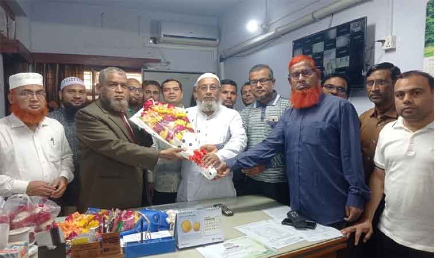 সৈয়দপুরে লায়ন্স স্কুল এন্ড কলেজে নতুন অধ্যক্ষের যোগদান