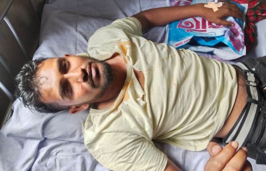 দেবহাটায় পূর্বশত্রুতার জেরে যুবককে পিটিয়ে জখম