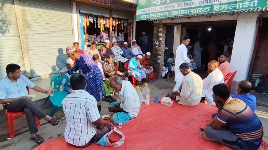 দেবহাটার বড়শান্তায় জামায়াতে ইসলামীর ব্যতিক্রমী উদ্যোগ