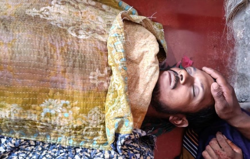 অরক্ষিত বৈদ্যুতিক তার কেড়ে নিল ঘের মালিকের প্রাণ