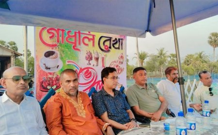 কালিগঞ্জে কালিন্দীর তীরে নান্দনিক পরিবেশে যাত্রা শুরু করলো 'গোধূলী রেখা' ক্যাফে