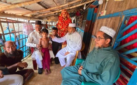 সুন্দরবনে নিখোঁজ মৌয়াল পরিবারের পাশে এমপি গাজী নজরুল ইসলাম