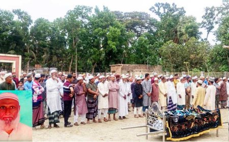 কালিগঞ্জে সাংবাদিক শরিফুল ইসলামের পিতার ইন্তেকাল, রিপোর্টার্স ক্লাবের শোক